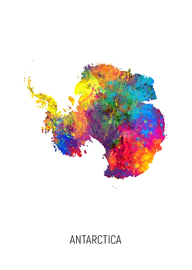 Antarctica Map