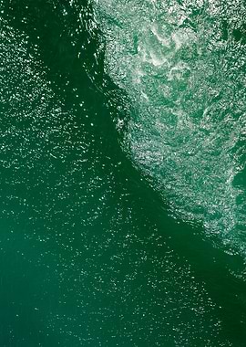 Waves summer abstract art