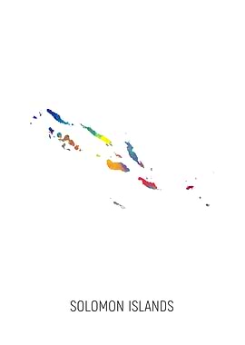 Solomon Islands Map