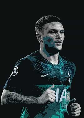 Kieran Trippier Painting