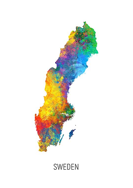 Sweden Map