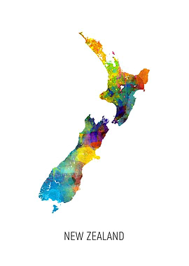 New Zealand Map