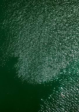 Waves summer abstract art