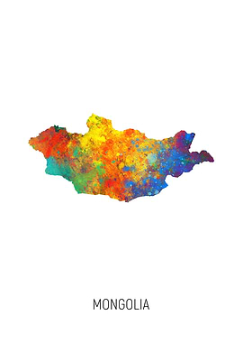Mongolia Map