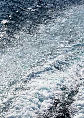 Waves summer abstract art