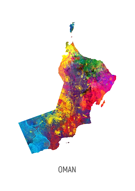 Oman Map
