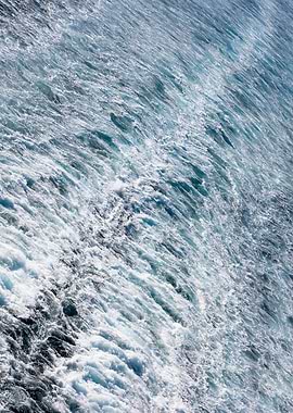 Waves summer abstract art