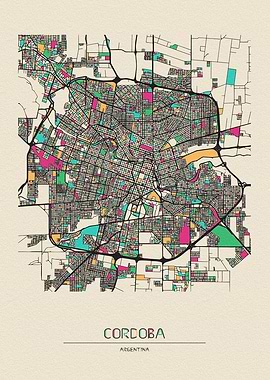 Cordoba Map