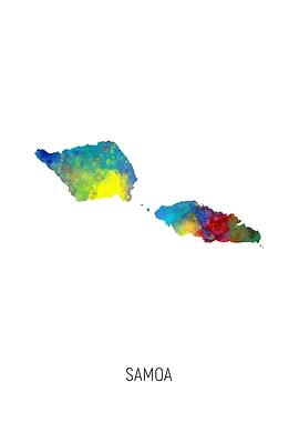 Samoa Map