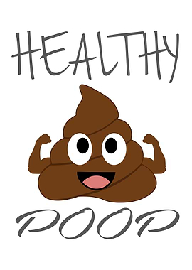 Healthy poop with flexing