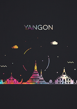 Yangon Myanmar City Fun