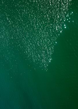 Waves summer abstract art