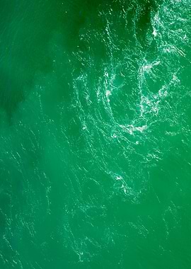 Waves summer abstract art