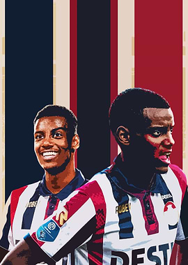 Alexander Isak Painting