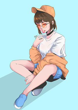 Digital Painting Anime