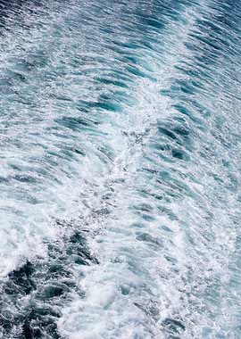 Waves summer abstract art