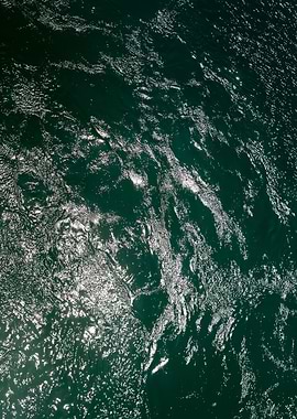 Waves summer abstract art