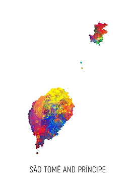 Sao Tome Principe Map