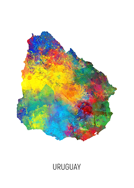 Uruguay Map