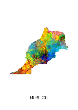 Morocco Map