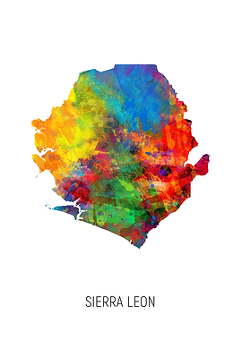 Sierra Leon Map