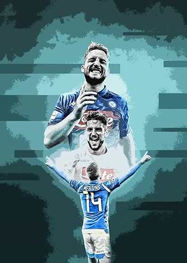 Dries Mertens Painting