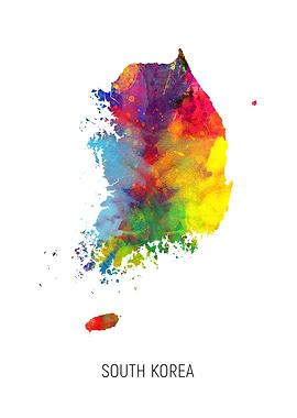 South Korea Map
