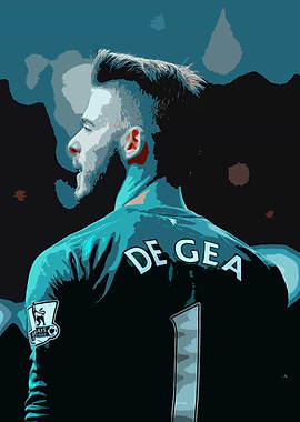 David De Gea Painting