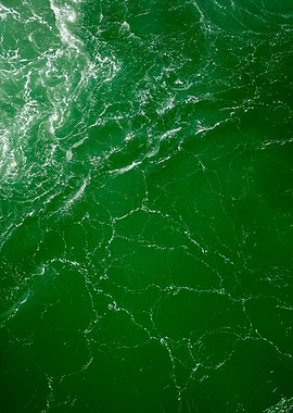 Waves summer abstract art