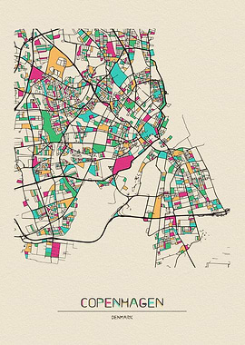 Copenhagen Map