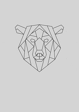 BEAR LOW POLY
