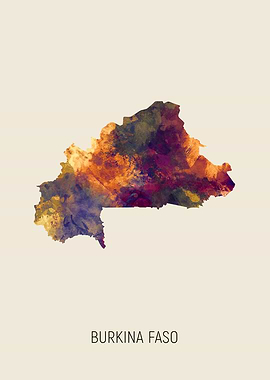 Burkina Faso Map