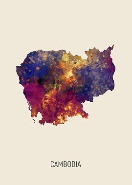 Cambodia Map