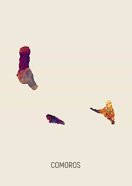 Comoros Map