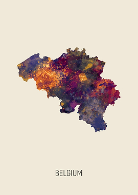 Belgium Map