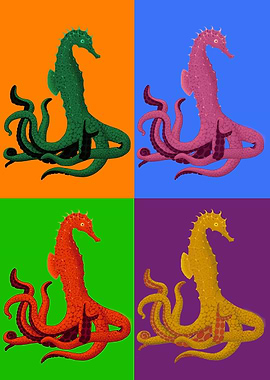 Octohorse Popart