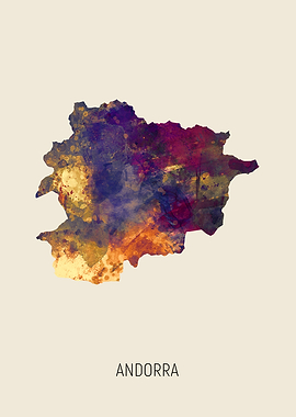 Andorra Map
