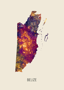 Belize Map