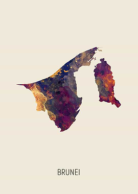 Brunei Map