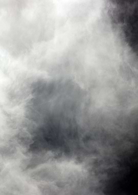 Black air sky with clouds