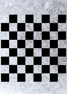 Chess Board Black Ice