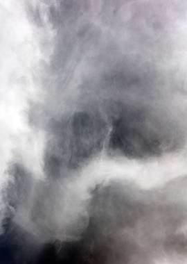 Black air sky with clouds