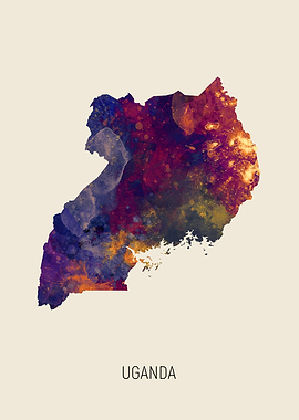 Uganda Map