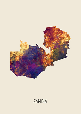 Zambia Map