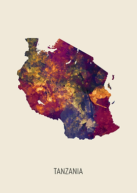 Tanzania Map