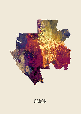 Gabon Map