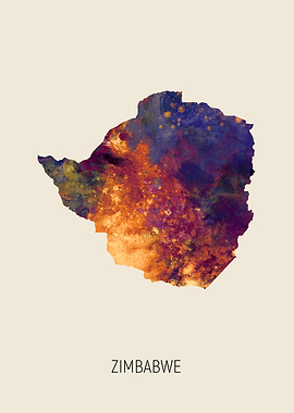 Zimbabwe Map