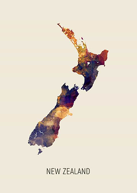New Zealand Map