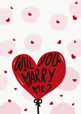 Will you marry me balloon