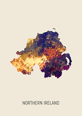 Northern Ireland Map